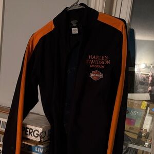 Harley-Davidson Museum Black and Orange Jacket